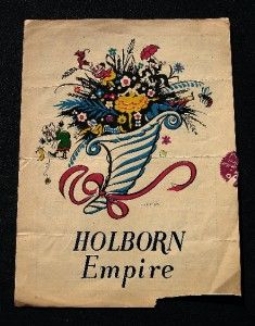 Coleman Hawkins Vintage Original Holborn Empire London 1939 Concert