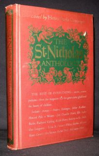 Henry Steele Commager THE ST. NICHOLAS ANTHOLOGY Antique Christmas