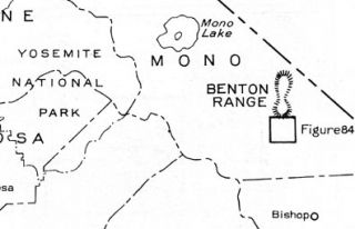 RARE Black Rock Mine Mono County Calif Old Report Big Separate Maps