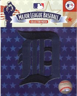 Detroit Tigers Patch   Old English Blue D   100% Authentic Official