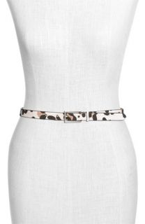 Another Line Skinny Calf Hair Belt