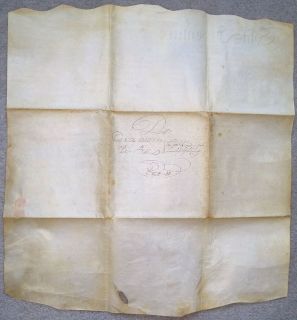 1788 Indenture Land Deed BTWN Two Early Settlers of York PA Dihl