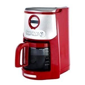 KitchenAid KCM534ER 14 Cup Coffee Maker Digital Red with Stainless