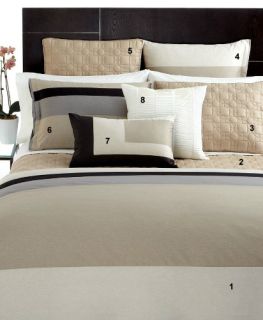 Hotel Collection Bedding Panel Stripe Collection Queen Wrinkle Free