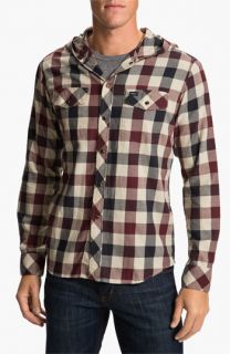 RVCA Drop In  Hooded Woven Shirt