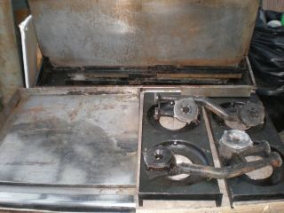 Wolf Commercial Gas Stove Range in Need of Restauration
