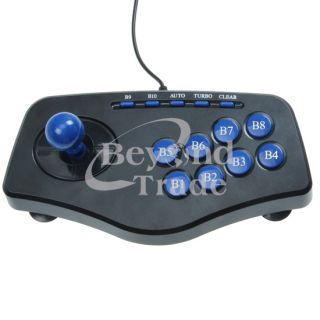  Arcade Game Controller Joystick Game Pad PC Computer Mame Balck