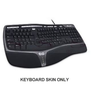   Microsoft Natural Ergonomic 4000 Clear Computer Keyboard Cover Skin