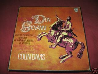 Mozart Don Giovanni 4LP Box Dutch Philips Colin Davis
