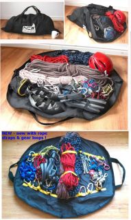Really useful climbing gear kit rope bag Use this bag to carry lots