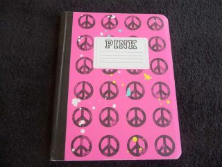 Victorias Secret Pink Peace Composition Notebook