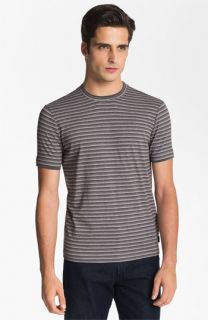 Armani Collezioni Stripe Crewneck T Shirt