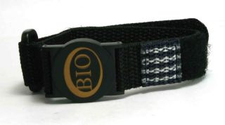 Mens Bio Sports Adjustable Velcro Magnetic Bracelet