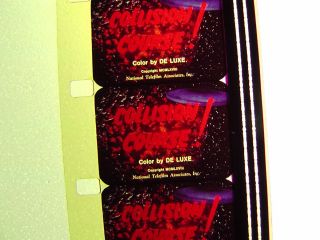 16mm film Collision Course theater trailer Jerry Fairbanks 1968 Bamboo