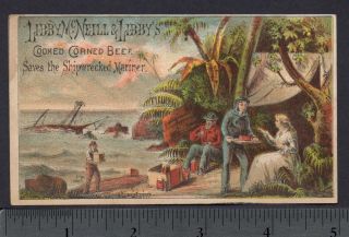 Steamers Sylvan Grove & Collyer Timetable ship Libby Beef Meat TRADE
