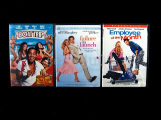 Lot of 6 Comedy DVDs Clerks II Epic Movie Failure to Launch Hulk Etc