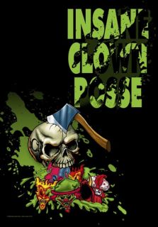  brand new licensed insane clown posse poster flag size 30 x 40