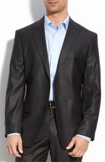 Versace Collection Trim Fit Charcoal Suit