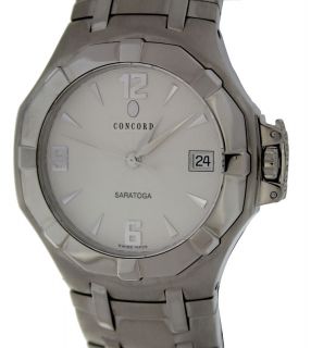 Concord Saratoga 14 C2 1834 Mens Stainless Steel Watch