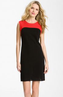 Exclusively Misook Colorblock Sheath Dress