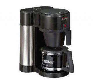 Bunn NHBX B Contemporary 10 Cup Home Coffee Brewer   Black —