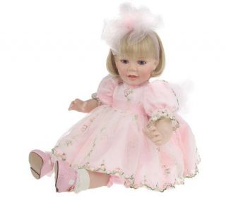 Baby Peggy Limited Edition 14 Seated Porcelain Doll by Marie Osmond 