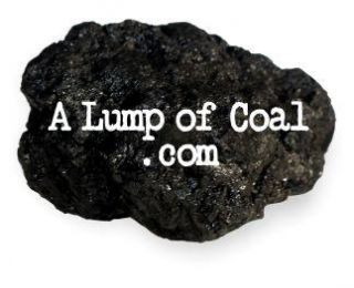 Bag of Coal Christmas Gag Gift Lump of Coal Xmas Stocking Stuffer