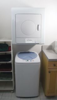  Haier HLP140E HLP23E Combo Washer Dryer Set