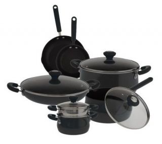 CooksEssentials Hardcoat Enamel II 11 piece Cookware Set —