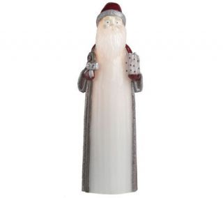 CandleImpressio 12 Old World Santa Claus Candle with Timer —