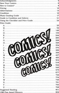 Comic Book Checklist & Price Gude 14th Ed by: Thompson, Frankenhoff