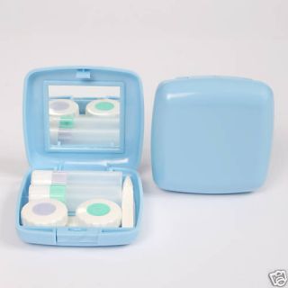Compact Contact Lens Companion Carrying Care Case Carry Solution