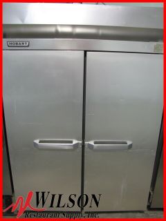 Used Hobart QF2 2 Door Commercial Freezer