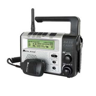 Midland XT511 22 Channel FRS GMRS Two Way Emergency Crank Radio