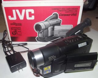 JVC Compact VHS Camcorder GR AXM341U Black