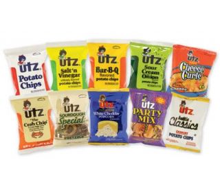 Utz A Delicious Variety of 60 Single Serve Snack Bags —