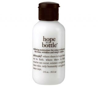philosophy hope in a bottle moisturizer, 2 oz —