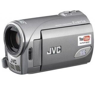 JVC GZMS100 Everio S Memory Camcorder   Silvertne —