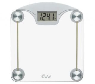 Conair WW39 Weight Watchers Digital Glass & Chrome Scale   H364024