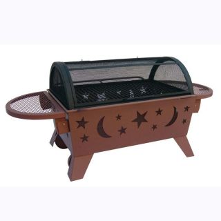 Northern Lights XT Fire Pit and Cooking Grate   from Brookstone