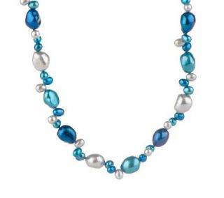 Honora Cultured FreshwaterPearl Blue Moon 18 Necklace —