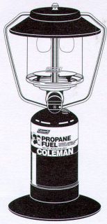 Coleman 5152D700T 2 Mantel Propane Lantern —