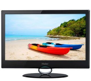 Haier 19 Diagonal Slim LED 720p HDTV/DVD Combination   Black
