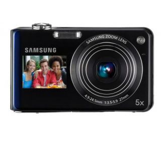 Samsung TL210 12.2MP Dual View Digital Camera  TOC Blue —