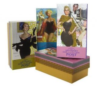 Set of 4 Saturday Evening Post Individually GiftBoxed Soaps — 