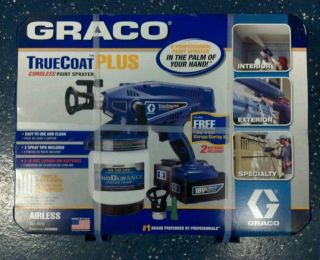 Graco Truecoat Plus Cordless Paint Sprayer