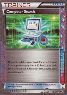 Pokemon Computer Search 137 149 Spec RARE Holo Card