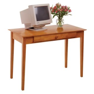 Traditional Home Office Computer Desk w Keyboard Drawer