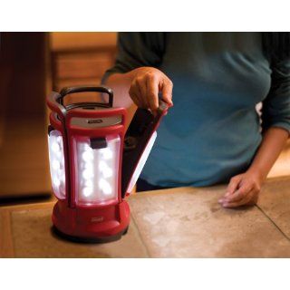 Coleman Rechargeable Battery LED Quad Lantern with 4 Removable LED