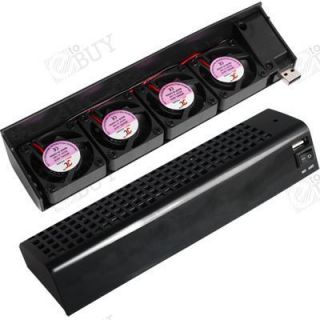 USB Cooling Cooler 4 Fan for Sony PlayStation 3 Console